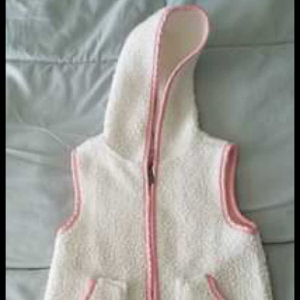 Toddler girl vest